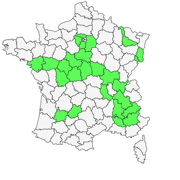 Répartition de Carex praecox Schreb. ( Laîche précoce )