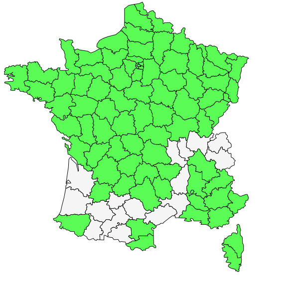 Répartition de Sonchus asper (L.) Hill ( Laiteron épineux )