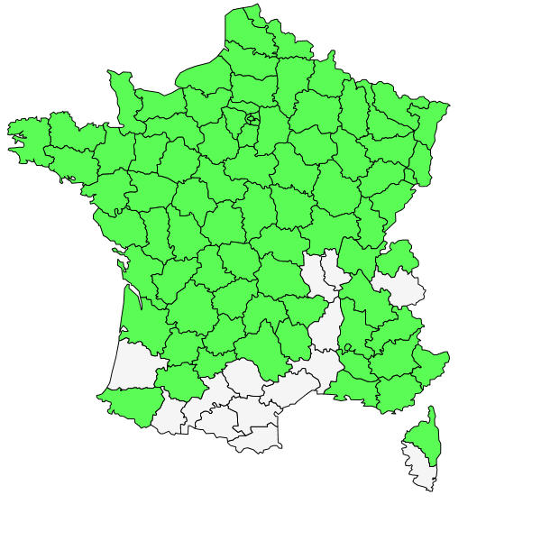 Répartition de Agrimonia eupatoria L. ( Aigremoine )