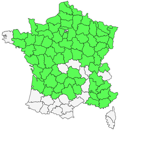 Répartition de Cirsium acaulon (L.) Scop. ( Cirse acaule )